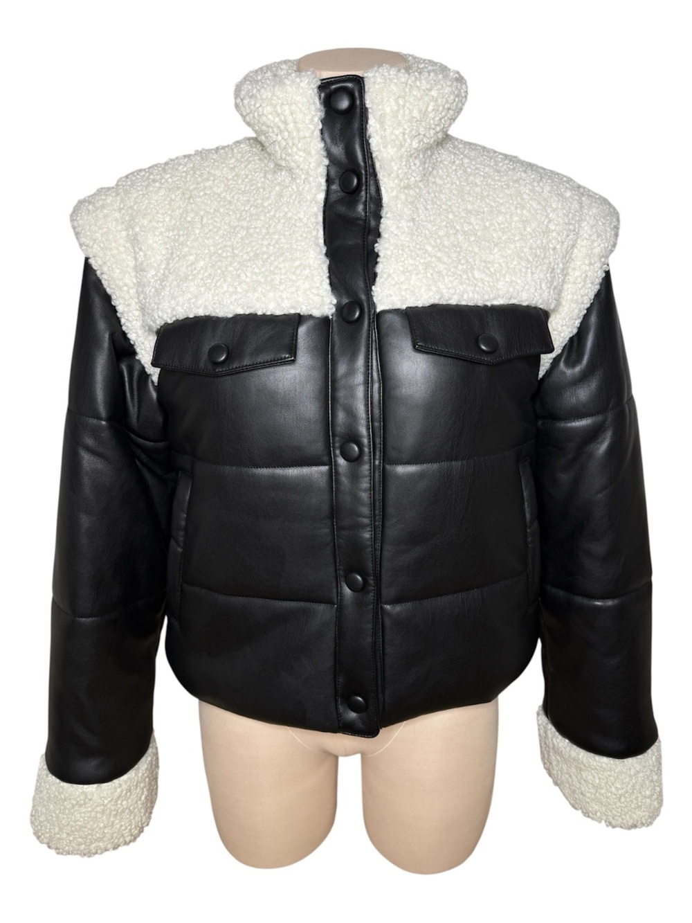Greenpoint twofer puffer in black